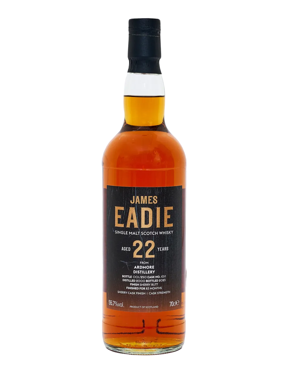Ardmore 22-year-old single malt #10/1