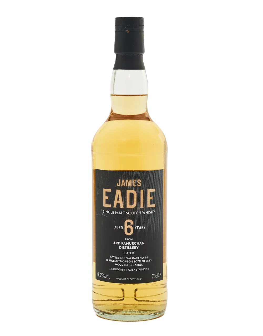 Ardnamurchan 6-year-old single malt #911