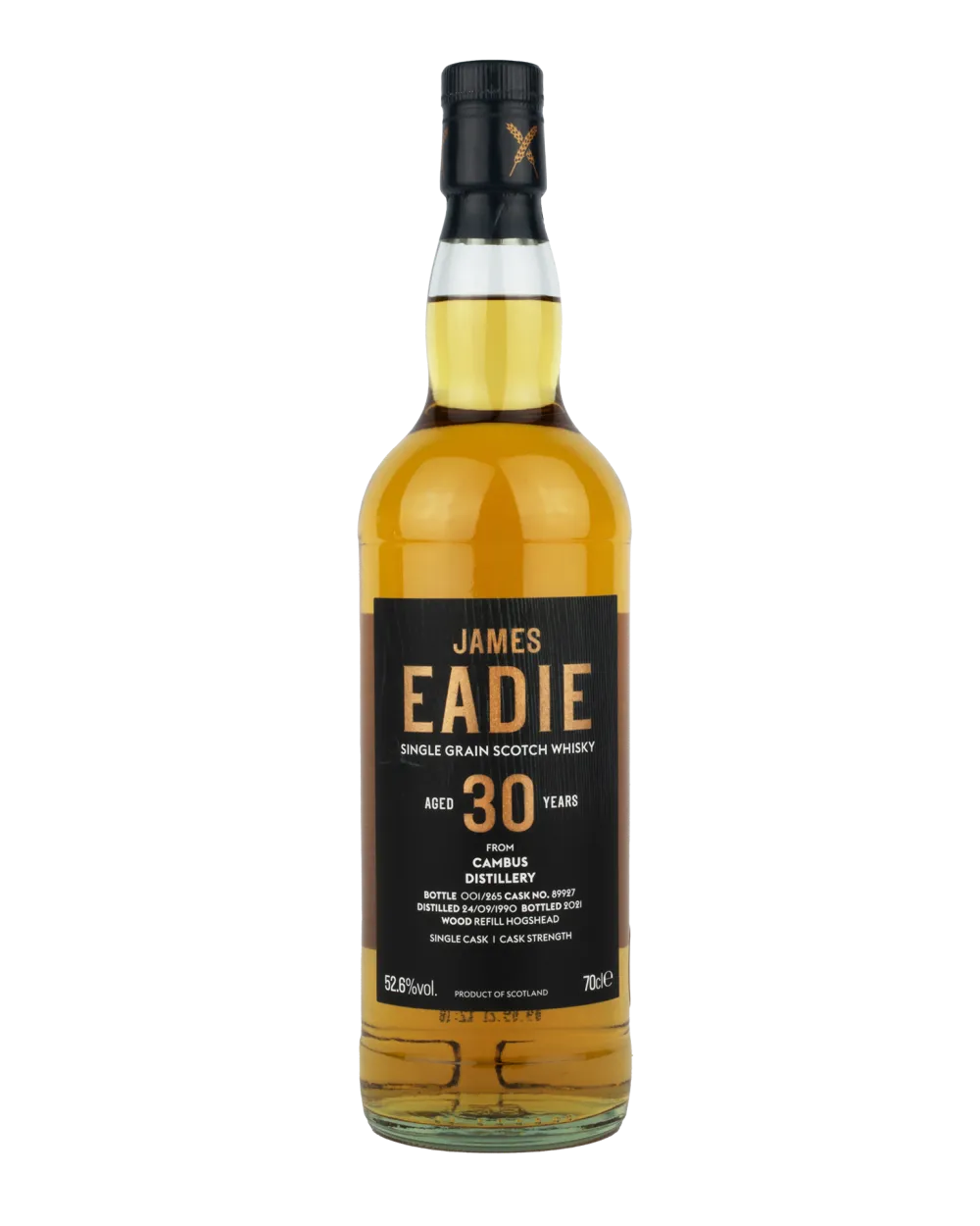 Cambus 30-year-old single grain #89927
