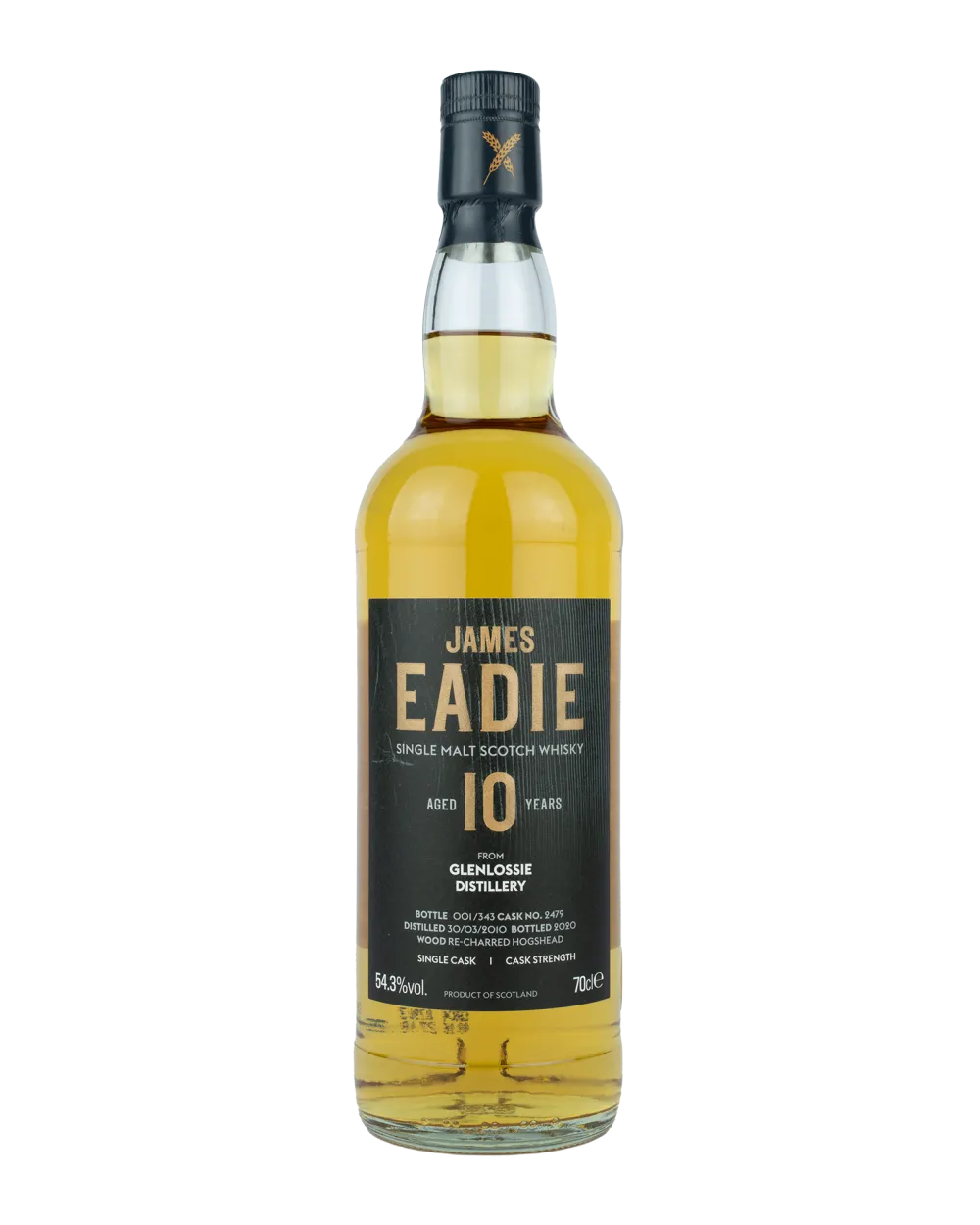 Glenlossie 10-year-old single malt #2479