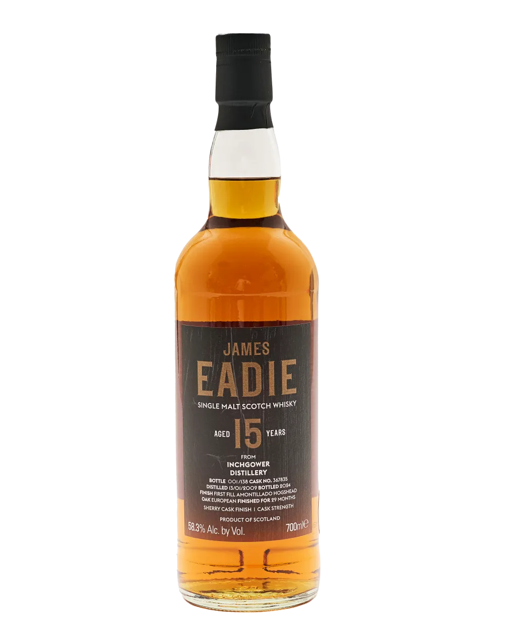 Inchgower 15-year-old single malt #367835