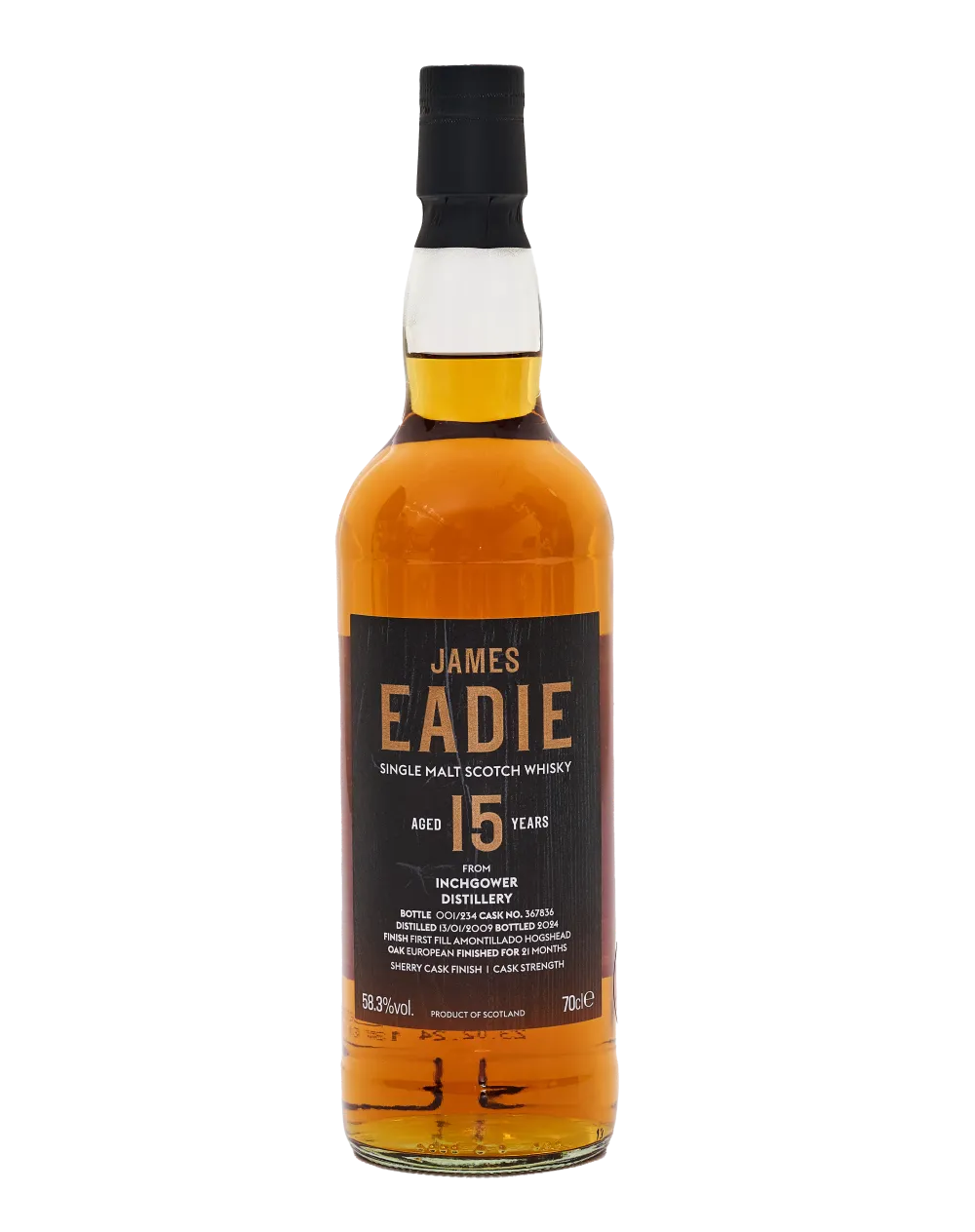 Inchgower 15-year-old single malt #367836