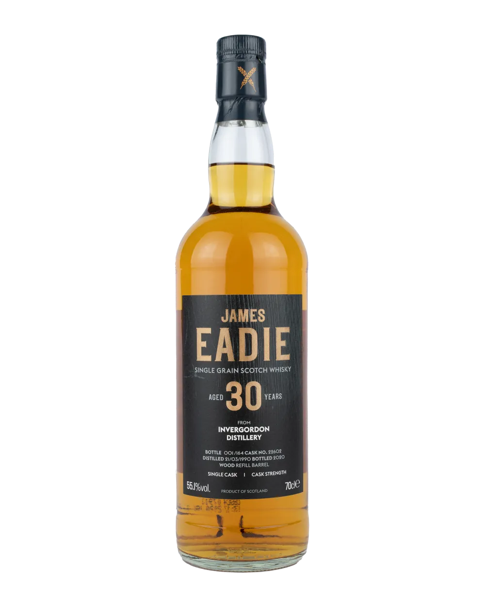 Invergordon 30-year-old single grain #22602