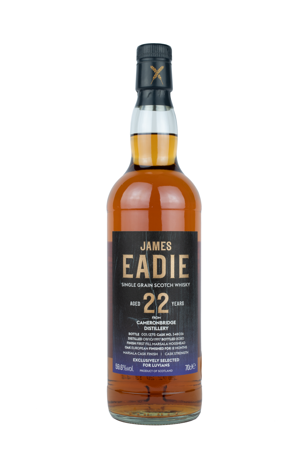 Cameronbridge 22-year-old single grain