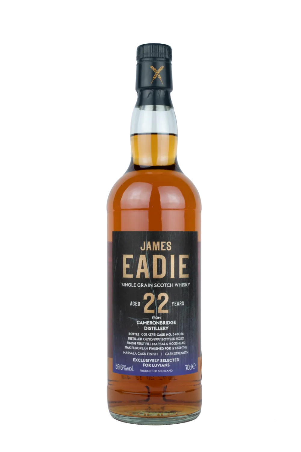 Cameronbridge 22-year-old single grain
