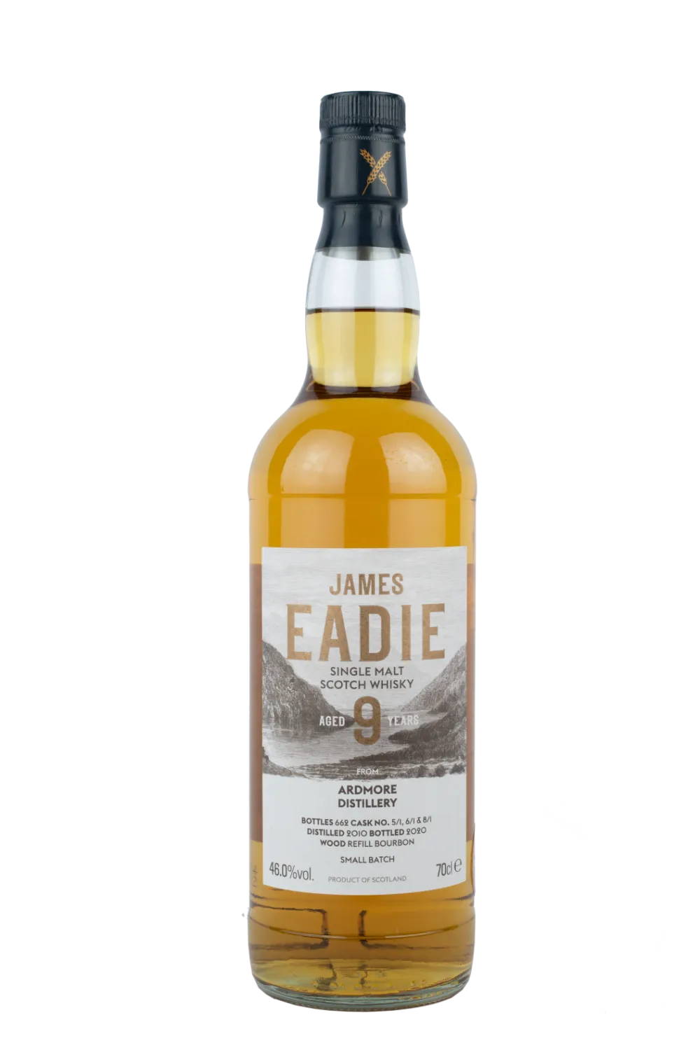 Ardmore 9-year-old single malt
