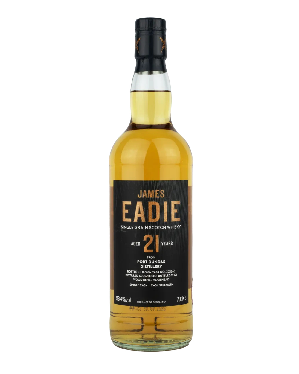 Port Dundas 21-year-old single grain #301568