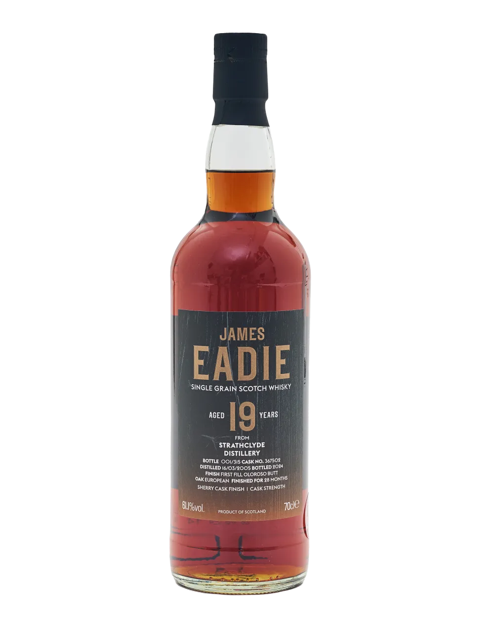 Strathclyde 19-year-old single grain #367502