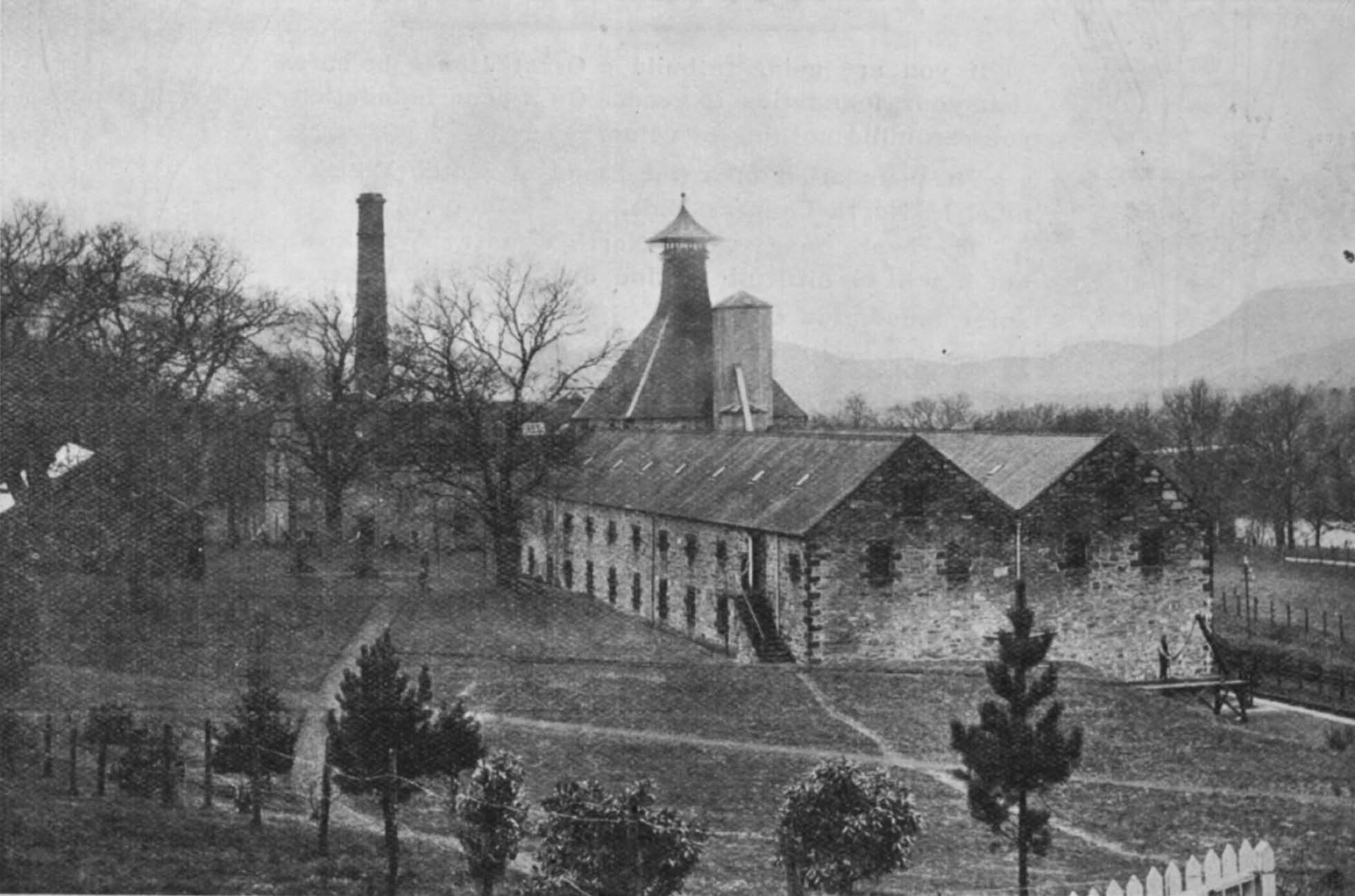 Aberfeldy Distillery.
