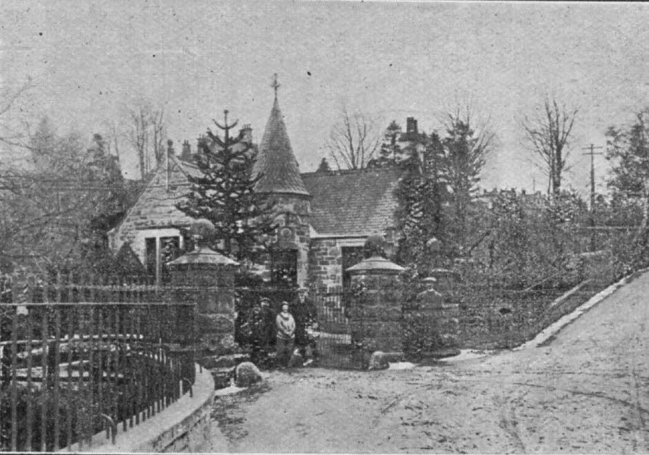 Aberlour: Entrance and Offices.
