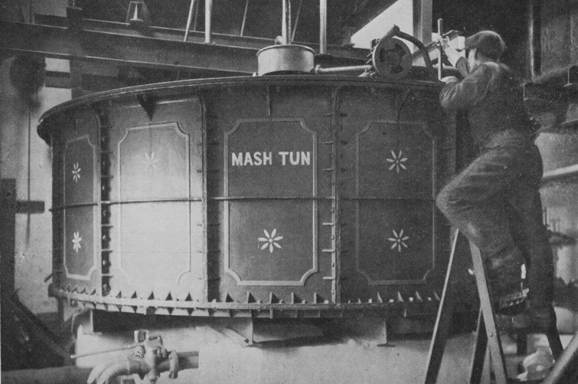 Glen-Spey: Mash Tun.