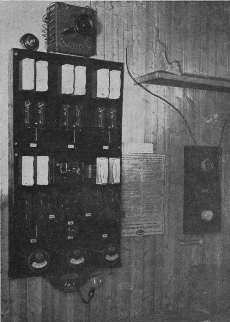 Inchgower : Switch Board in Engine Room.