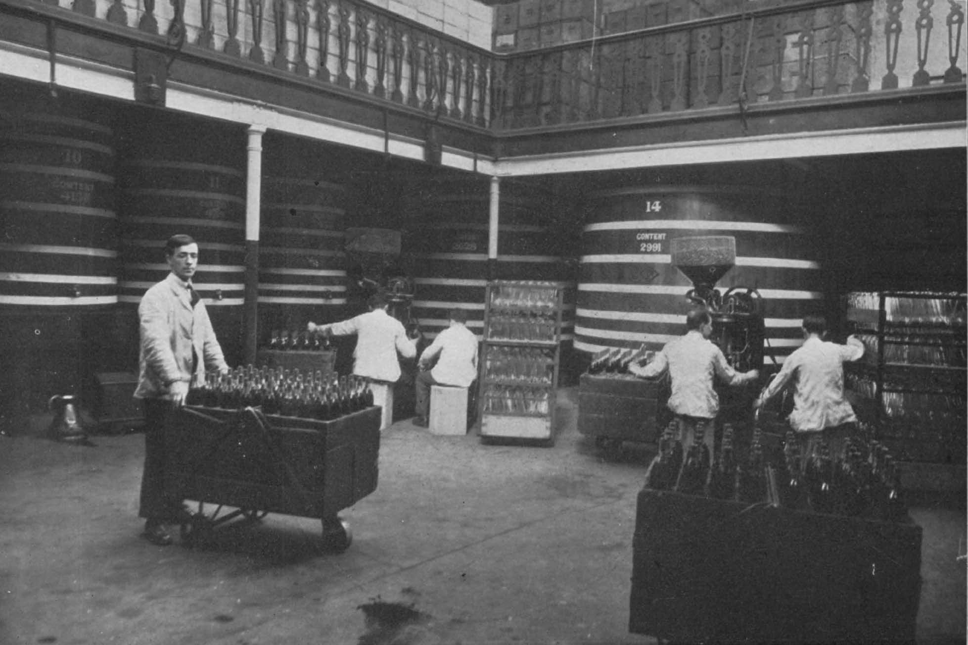 A Corner of the Bottling Room.
