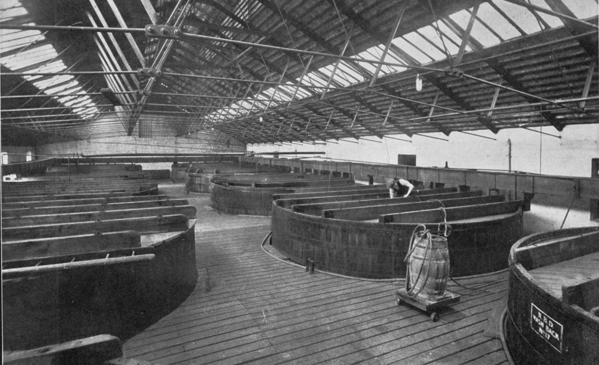 The Tun Room, containing Twenty Washbacks.