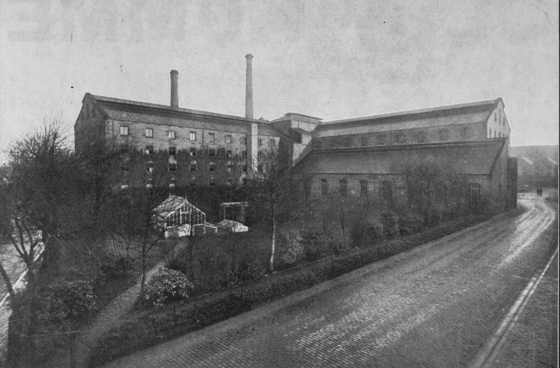 View of the Distillery from the Distillery Offices.