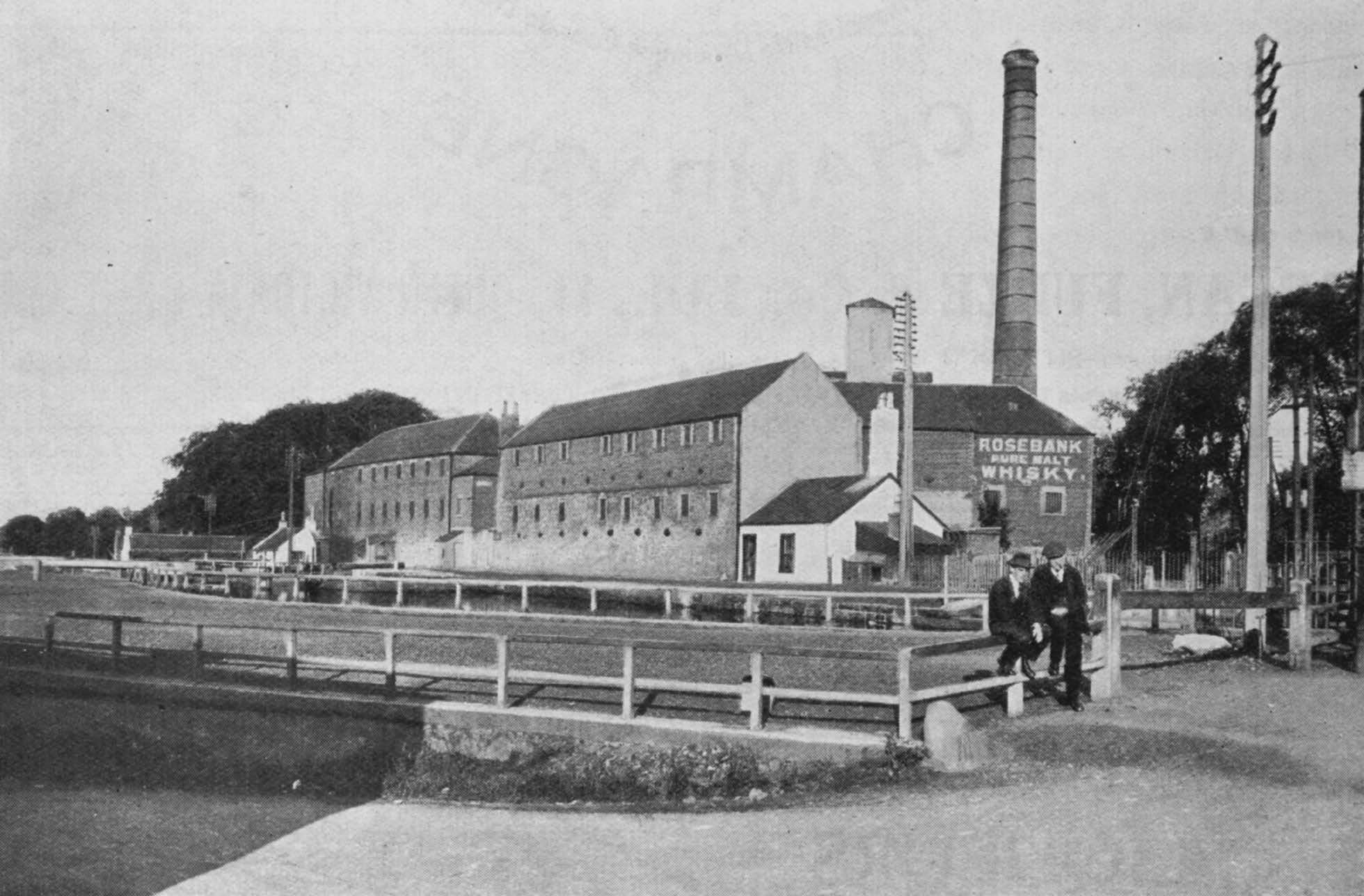 Rosebank Distillery.