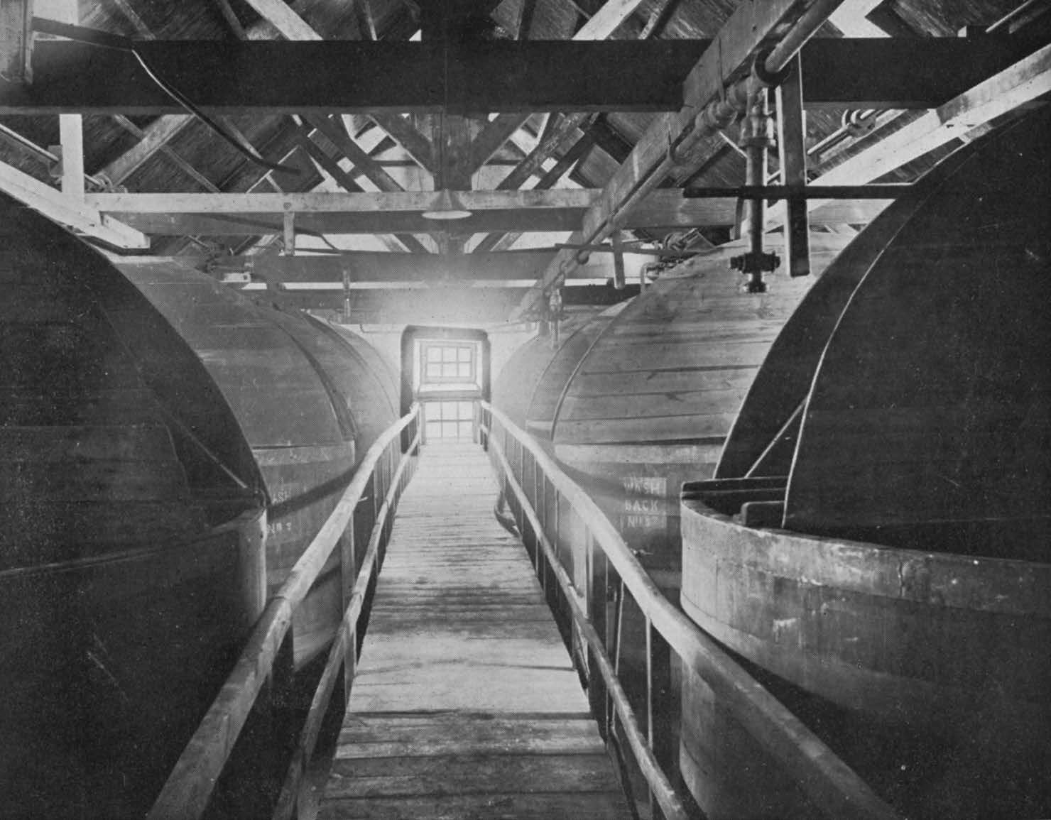 Brackla Distillery: Washbacks.