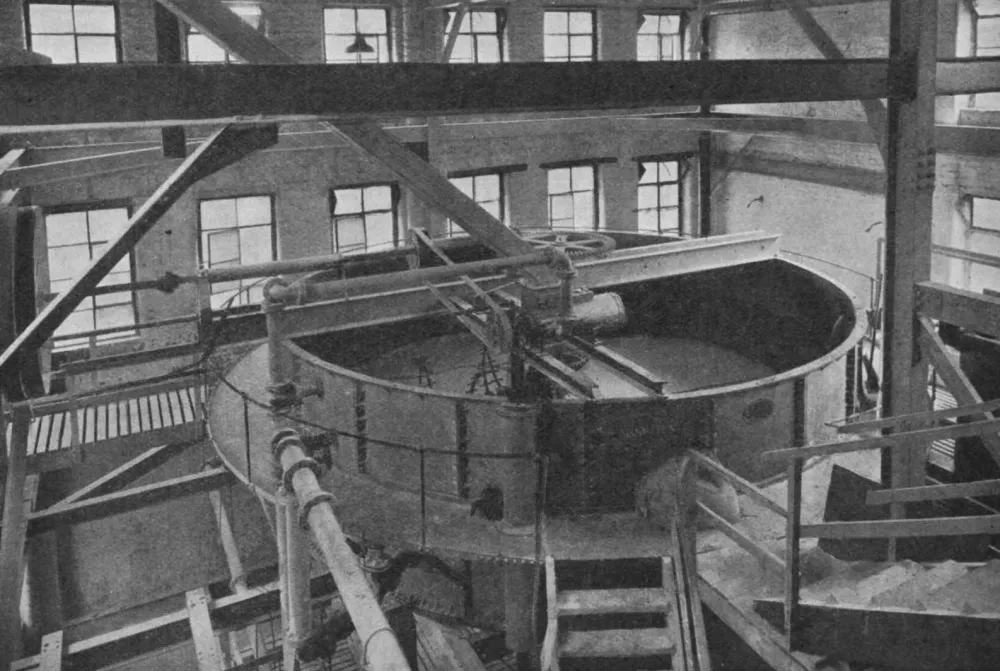 The gigantic Mash Tun.