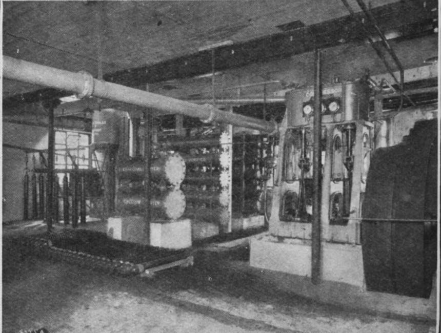 The CO2 Compressing Department.