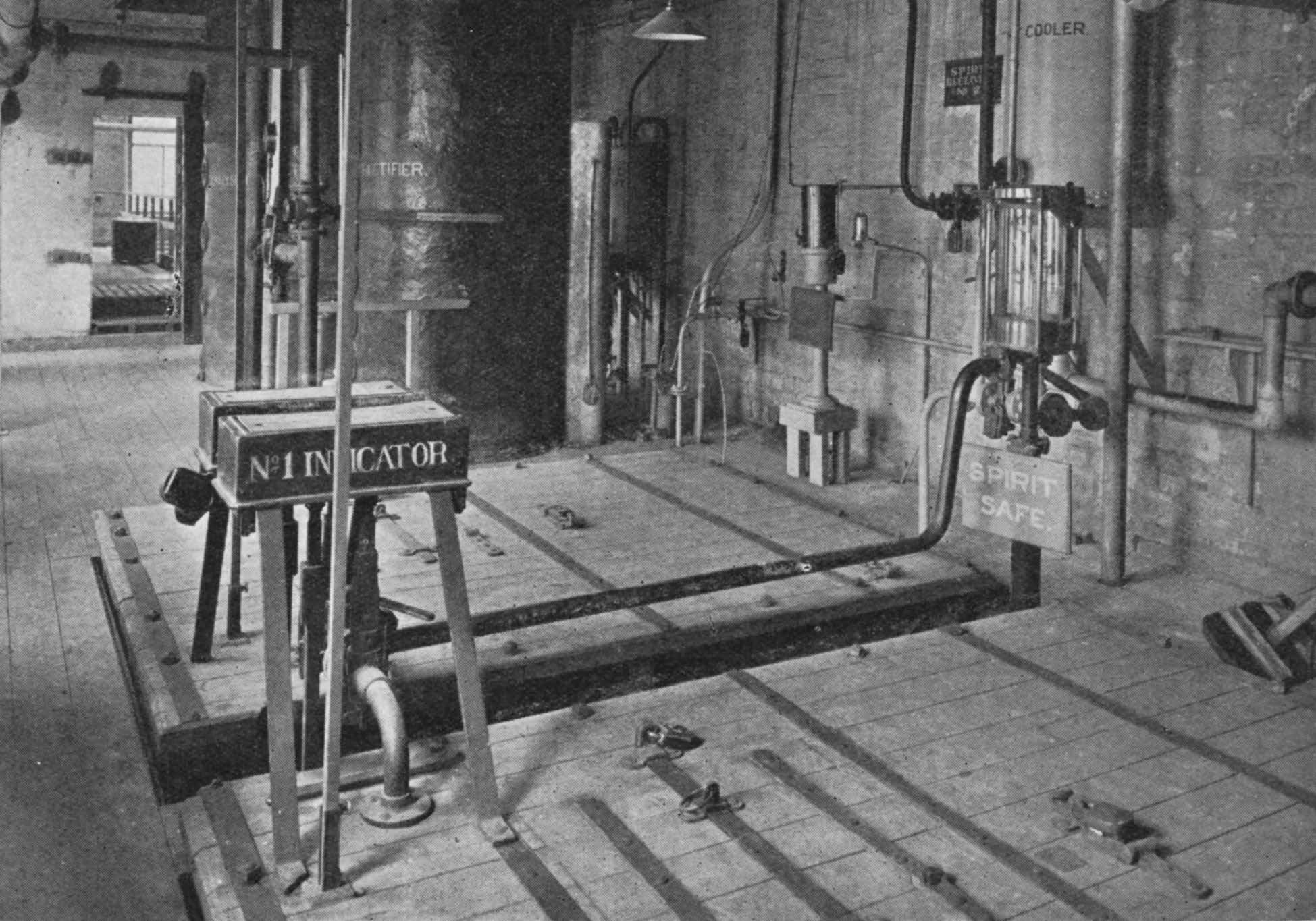 The Still House, showing centralised controls.