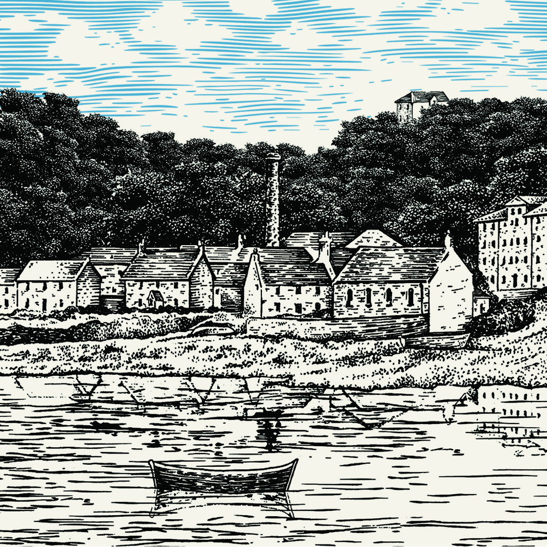 Tobermory Illustration